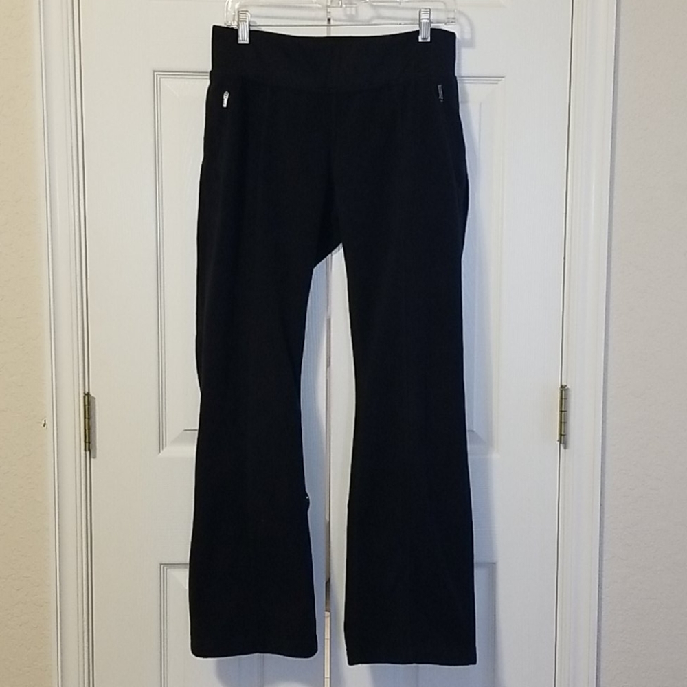 Black fleece pants